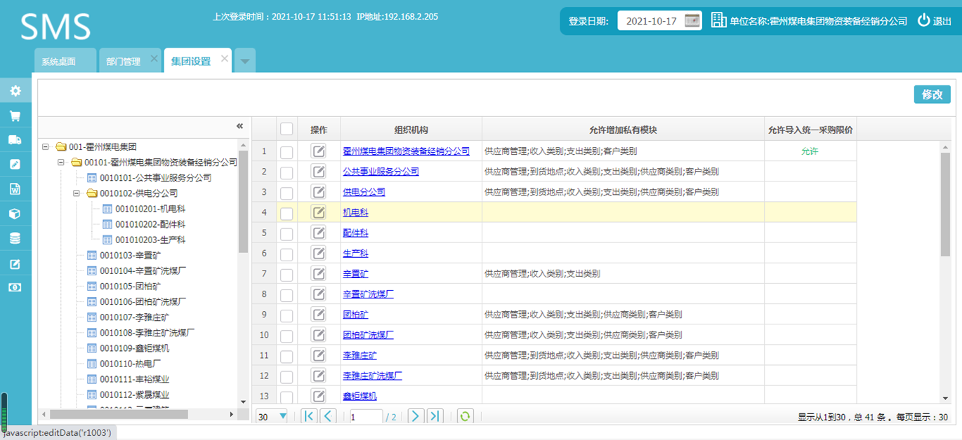 集團(tuán)設(shè)置